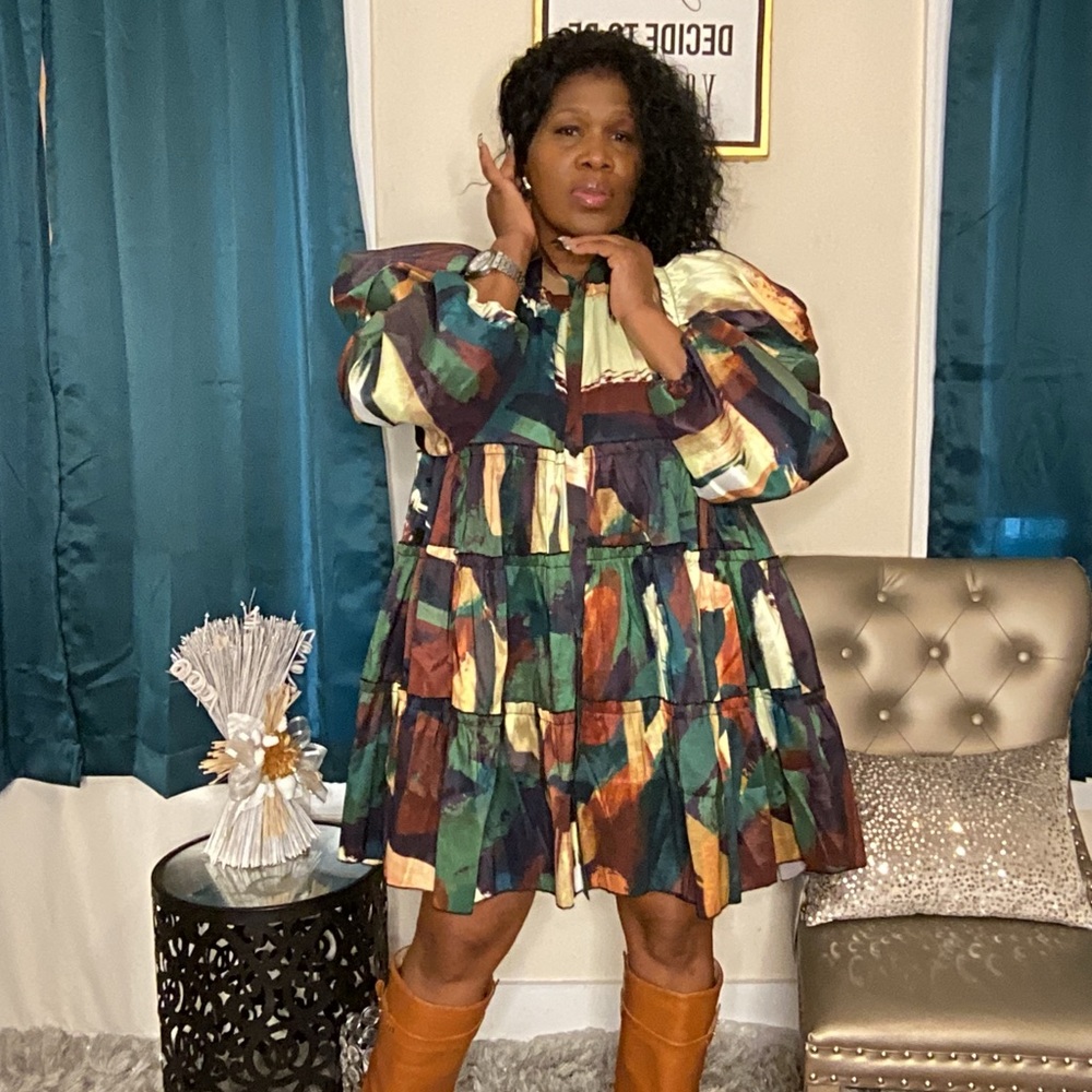 Ballon Sleeve  Plus size